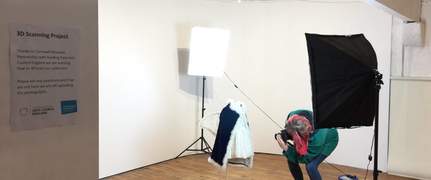 3D capture of historic costumes at the Museum of Cornish Life
